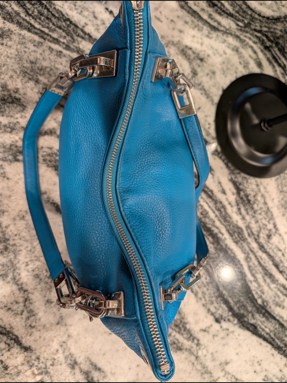 Michael Kors Brooke Hobo Shoulder Bag w/Matching Wallet & More! You Get 6 PIECES - Picture 7 of 16